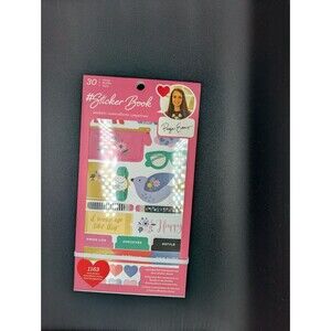 NEW AMERICAN CRAFTS "PAIGE EVANS" PLANNER/JOURNAL STICKER BOOK